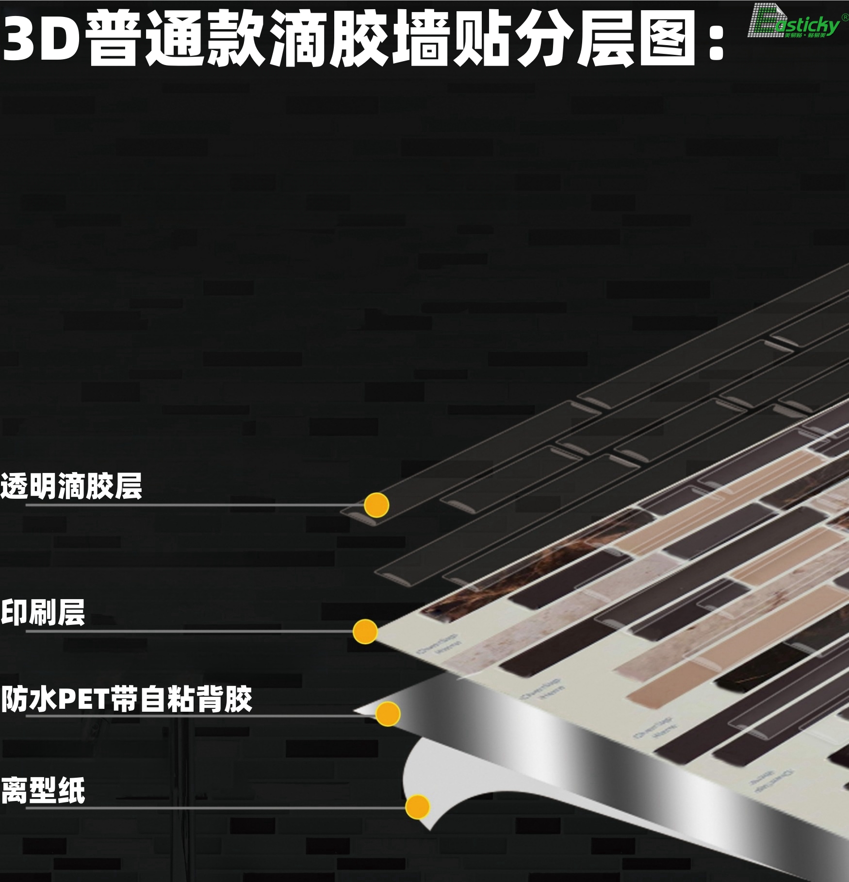 墻貼的材質構造跟哪些墻面適用(圖2)